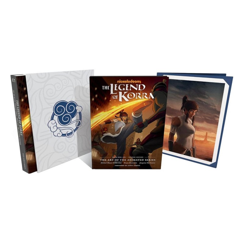 DARK HORSE THE LEGEND OF KORRA BOOK ONE: AIR THE ART OF THE ANIMATED SERIES 2ND ED DELUXE ARTBOOK