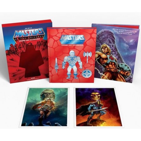 THE ART OF MASTERS OF THE UNIVERSE: ORIGINS AND MASTERVERSE DELUXE ED ARTBOOK