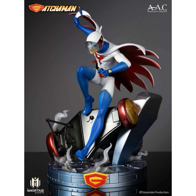 IMMORTALS COLLECTIBLES GATCHAMAN KEN THE EAGLE RESIN STATUE