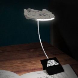 STAR WARS MILLENNIUM FALCON CLIP LIGHT LUCE DA LIBRO PALADONE PRODUCTS