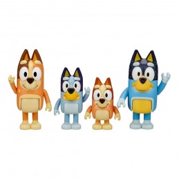 BLUEY AND FAMILY 4-PACK ACTION FIGURES MOOSE TOYS