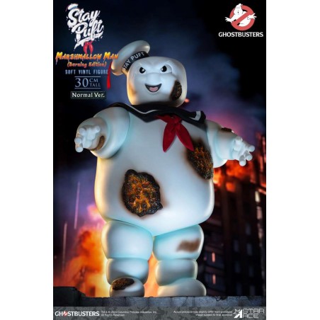 GHOSTBUSTERS STAY PUFT MARSHMALLOW MAN BURNING EDITION SOFT VINYL FIGURE
