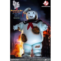 STAR ACE GHOSTBUSTERS STAY PUFT MARSHMALLOW MAN BURNING EDITION SOFT VINYL FIGURE