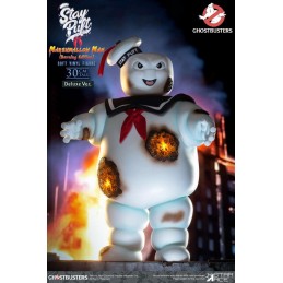 STAR ACE GHOSTBUSTERS STAY PUFT MARSHMALLOW MAN BURNING EDITION SOFT VINYL DLX VER. FIGURE