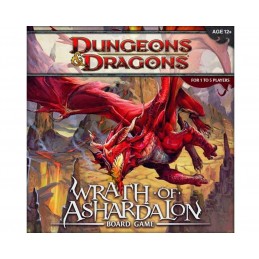 WIZARDS OF THE COAST DUNGEONS AND DRAGONS WRATH OF ASHARDALON BOARD GAME