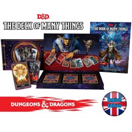 DUNGEONS AND DRAGONS THE DECK OF MANY THINGS SET INGLESE WIZARDS OF THE COAST