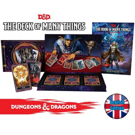 DUNGEONS AND DRAGONS THE DECK OF MANY THINGS SET