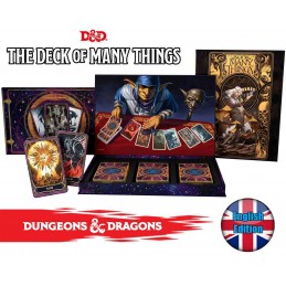 DUNGEONS AND DRAGONS THE DECK OF MANY THINGS ALTERNATIVE COVER LIMITED EDITION SET INGLESE WIZARDS OF THE COAST