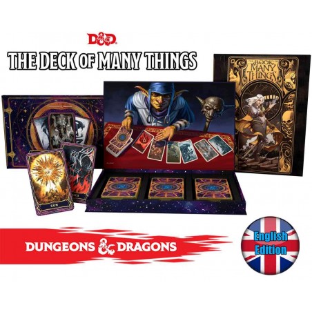 DUNGEONS AND DRAGONS THE DECK OF MANY THINGS ALTERNATIVE COVER LIMITED EDITION SET INGLESE