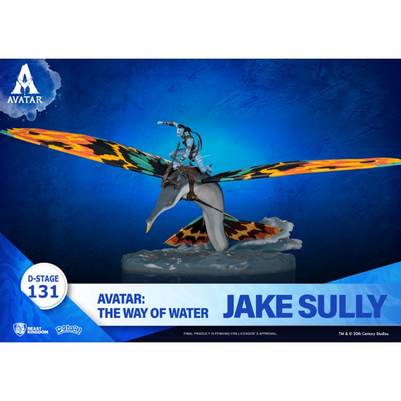 BEAST KINGDOM D-STAGE AVATAR THE WAY OF WATER JAKE SULLY STATUE FIGURE DIORAMA