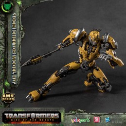 TRANSFORMERS RISE OF THE BEASTS CHEETOR MODEL KIT 22CM AMK SERIES ACTION FIGURE YOLOPARK