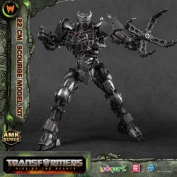 YOLOPARK TRANSFORMERS RISE OF THE BEASTS AMK SERIES SCOURGE MODEL KIT 22CM ACTION FIGURE