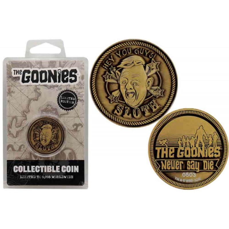 FANATTIK THE GOONIES SLOTH COLLECTIBLE COIN