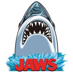 MONOGRAM JAWS FIGURAL PIGGY BANK