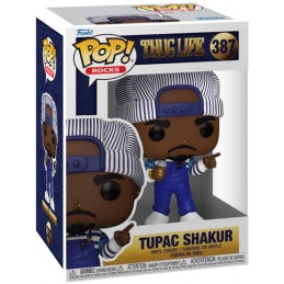 FUNKO FUNKO POP! ROCKS THUG LIFE TUPAC SHAKUR BOBBLE HEAD FIGURE