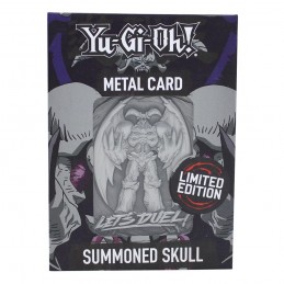 YU-GI-OH! LIMITED EDITION SUMMONED SKULL CARTA IN METALLO FANATTIK