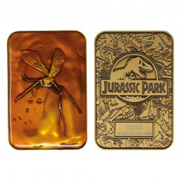 JURASSIC PARK MOSQUITO IN AMBER LIMITED EDITION METAL INGOT LINGOTTO FANATTIK