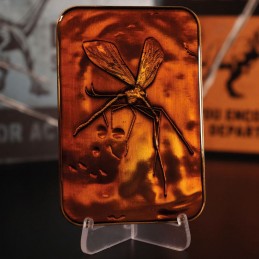 JURASSIC PARK MOSQUITO IN AMBER LIMITED EDITION METAL INGOT LINGOTTO FANATTIK