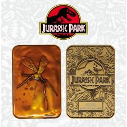 JURASSIC PARK MOSQUITO IN AMBER LIMITED EDITION METAL INGOT LINGOTTO FANATTIK