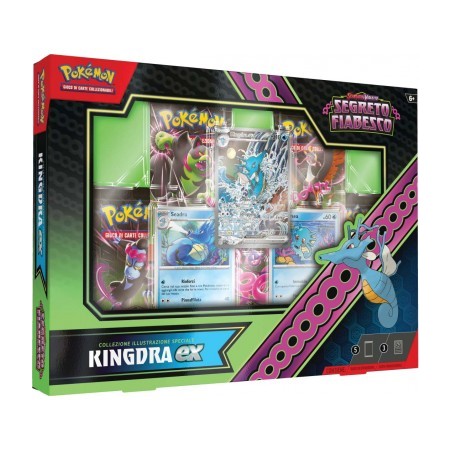 POKEMON COLLEZIONE KINGDRA EX SCARLATTO E VIOLETTO IN ITALIANO