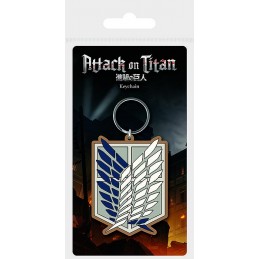 PYRAMID INTERNATIONAL ATTACK ON TITAN RUBBER KEYCHAIN