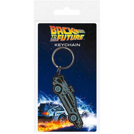 BACK TO THE FUTURE RUBBER KEYCHAIN