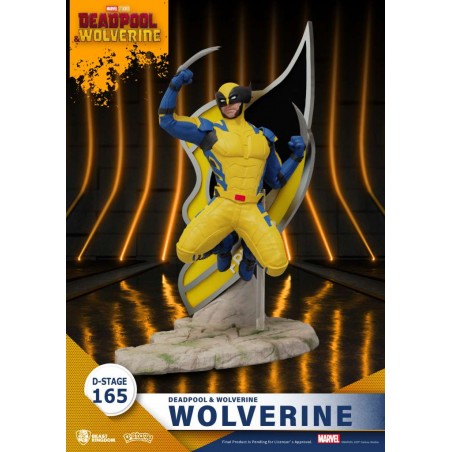 D-STAGE DEADPOOL & WOLVERINE - WOLVERINE DIORAMA STATUE