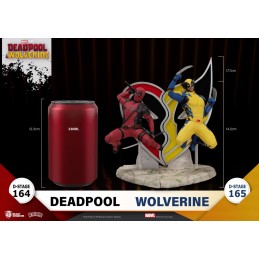 BEAST KINGDOM D-STAGE DEADPOOL & WOLVERINE - WOLVERINE DIORAMA STATUE