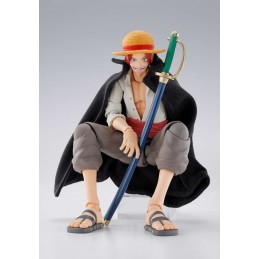 BANDAI ONE PIECE SHANKS AND LUFFY CHILDHOOD S.H. FIGUARTS ACTION FIGURE