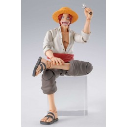 BANDAI ONE PIECE SHANKS AND LUFFY CHILDHOOD S.H. FIGUARTS ACTION FIGURE