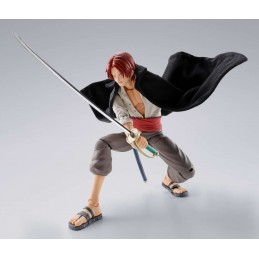 BANDAI ONE PIECE SHANKS AND LUFFY CHILDHOOD S.H. FIGUARTS ACTION FIGURE