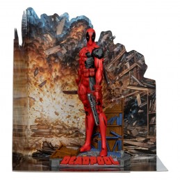 MC FARLANE MARVEL PVC STATUE DEADPOOL (THE NEW MUTANTS 98) FIGURE