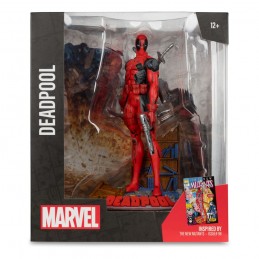 MC FARLANE MARVEL PVC STATUE DEADPOOL (THE NEW MUTANTS 98) FIGURE