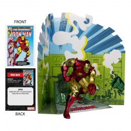 MC FARLANE MARVEL PVC STATUE IRON MAN (THE INVINCIBLE IRON MAN 126) FIGURE