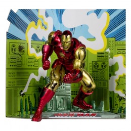 MC FARLANE MARVEL PVC STATUE IRON MAN (THE INVINCIBLE IRON MAN 126) FIGURE