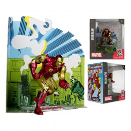 MC FARLANE MARVEL PVC STATUE IRON MAN (THE INVINCIBLE IRON MAN 126) FIGURE