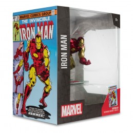 MC FARLANE MARVEL PVC STATUE IRON MAN (THE INVINCIBLE IRON MAN 126) FIGURE