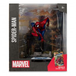 MC FARLANE MARVEL PVC STATUE SPIDER-MAN (SPIDER-MAN 6) FIGURE