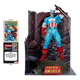 MC FARLANE MARVEL PVC STATUE CAPTAIN AMERICA (THE AMAZING SPIDER-MAN 323) FIGURE