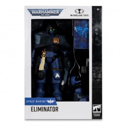 WARHAMMER 40000 ELIMINATOR SPACE MARINE ACTION FIGURE MC FARLANE