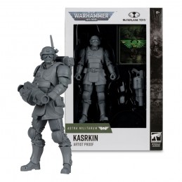 WARHAMMER 40000 KASRKIN ASTRA MILITARUM ARTIST PROOF ACTION FIGURE MC FARLANE