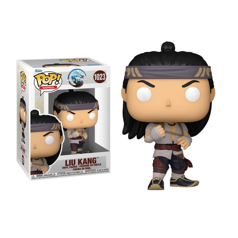 FUNKO POP! MORTAL KOMBAT 1 LIU KANG BOBBLE HEAD FIGURE FUNKO