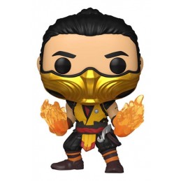 FUNKO POP! MORTAL KOMBAT 1 SCORPION BOBBLE HEAD FIGURE FUNKO