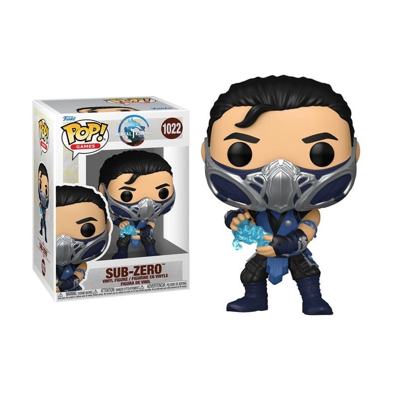 FUNKO POP! MORTAL KOMBAT 1 SUB-ZERO BOBBLE HEAD FIGURE FUNKO