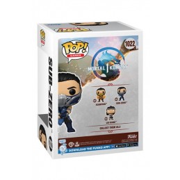 FUNKO POP! MORTAL KOMBAT 1 SUB-ZERO BOBBLE HEAD FIGURE FUNKO