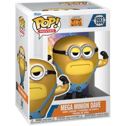 FUNKO POP! CATTIVISSIMO ME 4 MEGA MINION DAVE BOBBLE HEAD FIGURE FUNKO