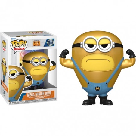 FUNKO POP! CATTIVISSIMO ME 4 MEGA MINION DAVE BOBBLE HEAD FIGURE