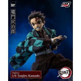 THREEZERO DEMON SLAYER TANJIRO KAMADO 1/6 FIGZERO ACTION FIGURE