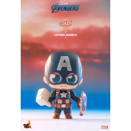 HOT TOYS AVENGERS ENDGAME CAPTAIN AMERICA COSBI MINI FIGURE