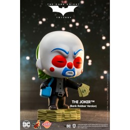 THE DARK KNIGHT TRILOGY THE JOKER BANK ROBBER COSBI MINI FIGURE HOT TOYS